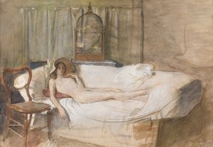 Nudo su un divano